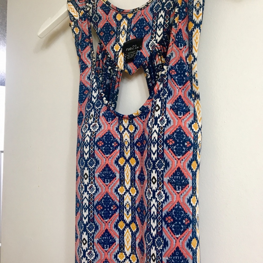 Open Back Maxi Dress